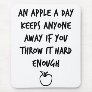 An Apple A Day Mouse Pad