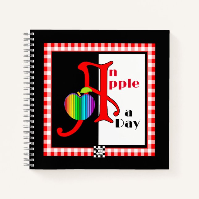 An Apple A Day Notebook (Front)