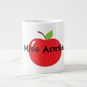 An Apple For Teacher Large Coffee Mug