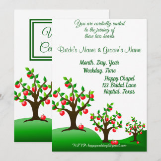 An Apple Orchard Invitation
