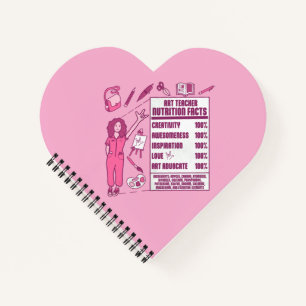 An Appreciation to Art Teachers - Perfect Gift Notebook