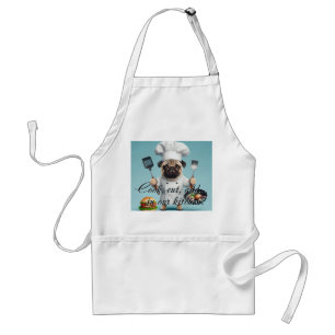 An apron Cook, cut, add... in our kitchen!