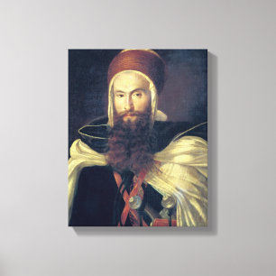 An Arab Chief Canvas Print