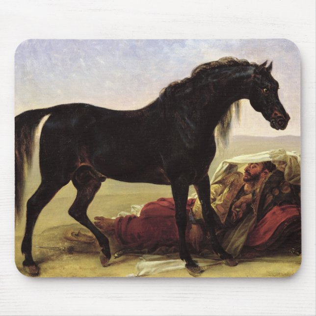 An Arabian Horse Mouse Pad (Front)