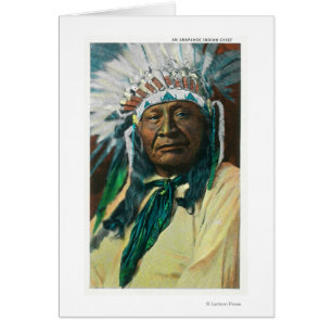 An Arapahoe Indian Chief PortraitColorado