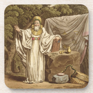 An Arch Druid in his Judicial Habit, engraved by R Coaster