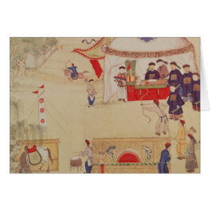 An archery contest, late 18th century