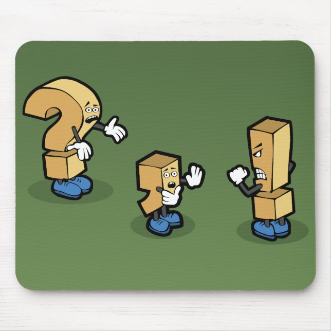 An Argument Amongst Friends Mouse Pad (Front)