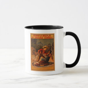 An Arizona Cowboy - Cowboy and Indian Fight Mug