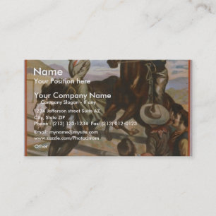 An Arizona Cowboy Retro Theatre Business Card