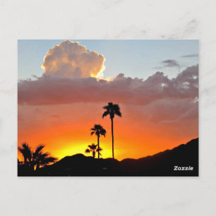 An Arizona Sunset Post Card