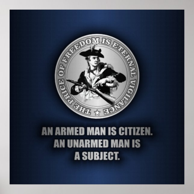 An Armed Citizen Poster (Front)