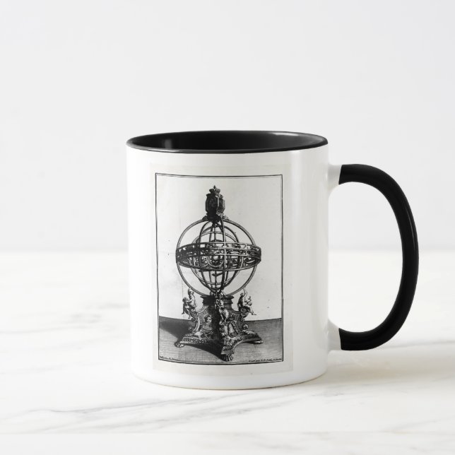 An Armillary Sphere of the Copernican System Mug (Right)