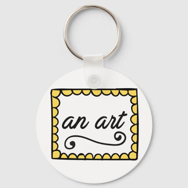 An Art Keychain (Front)