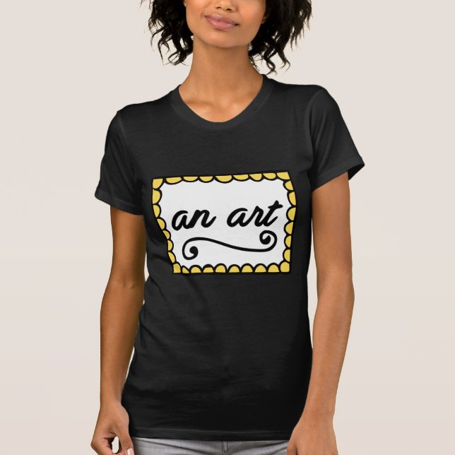 An Art Women's T-Shirt (Front)