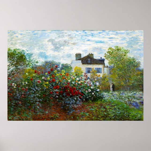 An Artist's Garden Poster (in many sizes) (Front)