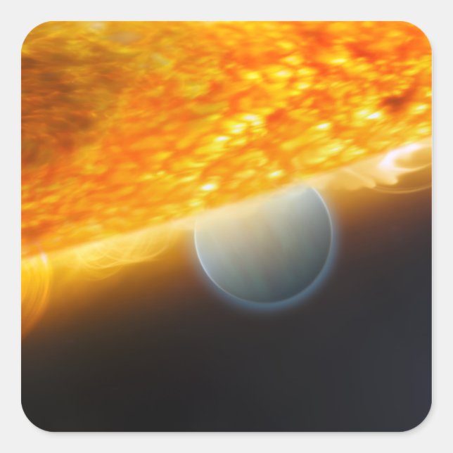 An artist&#x27;s impression 3 square sticker (Front)