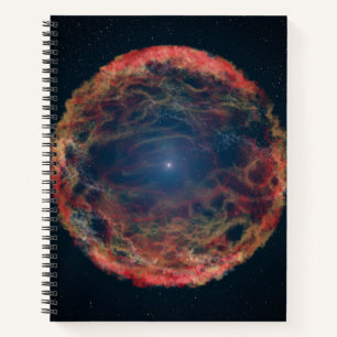 An Artist's Impression Of Supernova 1993j. Notebook