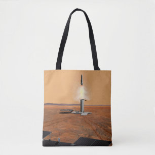 An Ascent Vehicle Leaving Mars. 2 Tote Bag