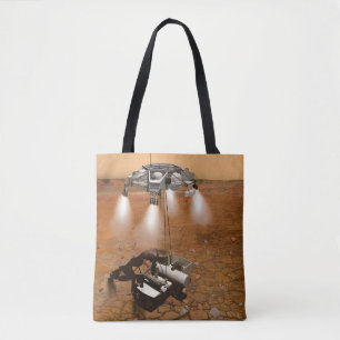 An Ascent Vehicle Leaving Mars. Tote Bag