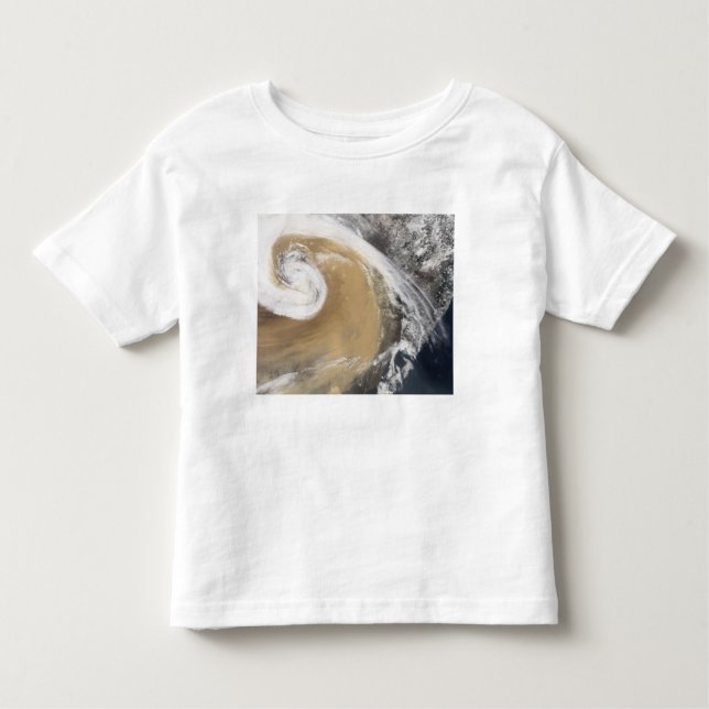 An Asian dust storm crosses the Pacific Toddler T-Shirt (Front)