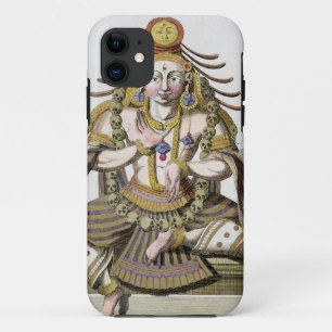 An aspect of Shiva, from 'Voyage aux Indes et a la Case-Mate iPhone Case