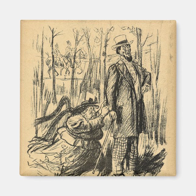 An Assault on Modesty or Mr. Chamberlain's Magnet (Front)