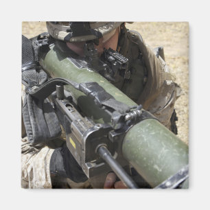 An assaultman magnet