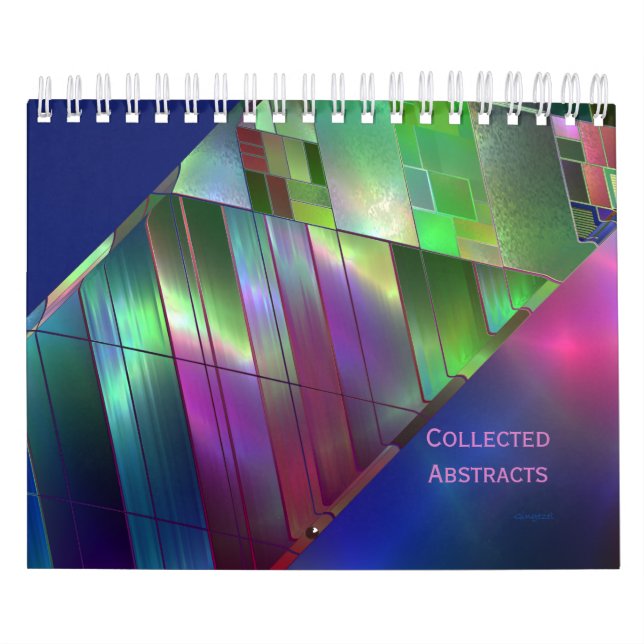 An Assortment of Digital Abstract Art Calendar (Cover)
