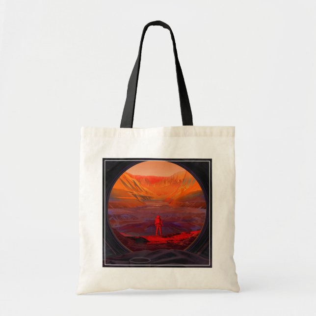 An Astronaut On Mars Tote Bag (Front)