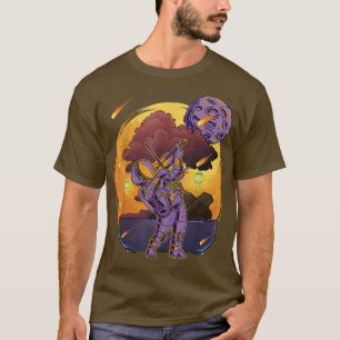 An Astronaut Playing Violin Violin T-Shirt