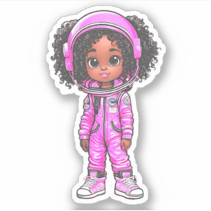 An Astronaut Team Member - Pink
