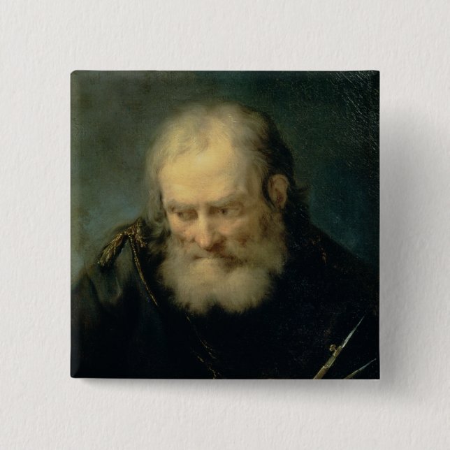 An Astronomer 15 Cm Square Badge (Front)