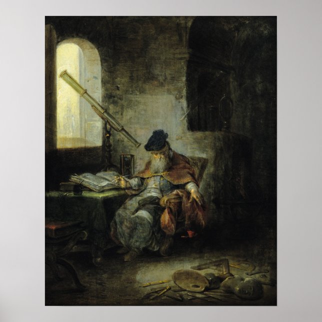 An Astronomer Poster (Front)