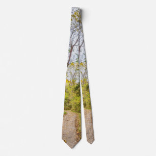An Autumn Runge Walk Neck Tie