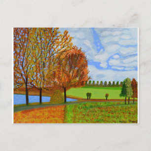 An Autumn Walk Postcard