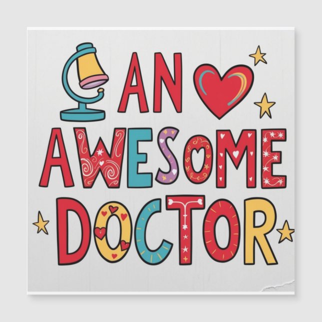 An awesome doctor. Thank you gift  (Front)