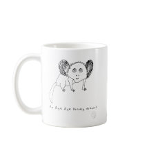 An Aye Aye (Badly Drawn) Mug - Weird Animal Gift