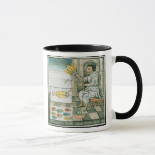 An Aztec feather artisan Mug