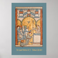An Early Martyrdom of St. Thomas Becket in Art