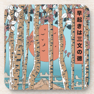 An early riser gains three measures of luck coaster