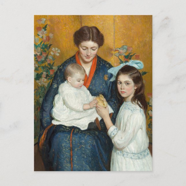 An Easter Morning | Lilla Cabot Perry Postcard (Front)