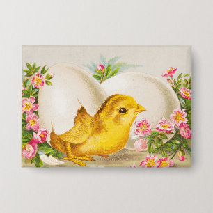 "An Easter Offering" Vintage VIctorian Card, 1884