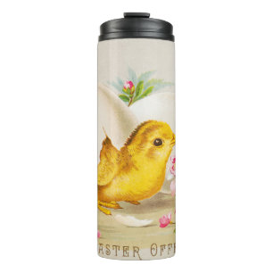 "An Easter Offering" Vintage VIctorian Card, 1884 Thermal Tumbler