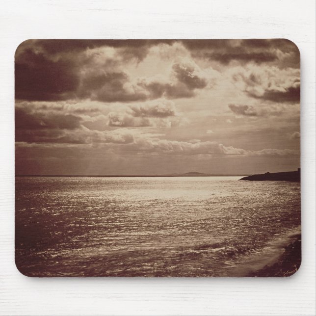 An Effect of the Sun, Normandy c.1857 (sepia photo Mouse Pad (Front)