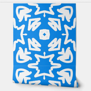 An elegant blue "Ratti_Creative_Arts" wallpaper