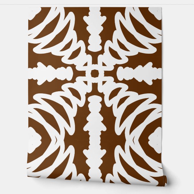 An elegant brown  Ratti_Creative_Arts" wallpaper  (Unrolling)