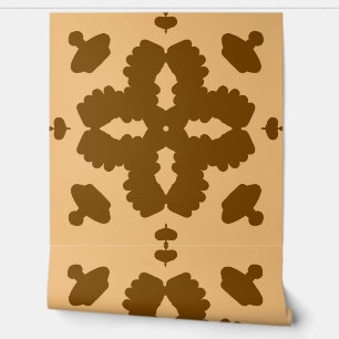 An elegant brown Ratti_Creative_Arts" wallpaper