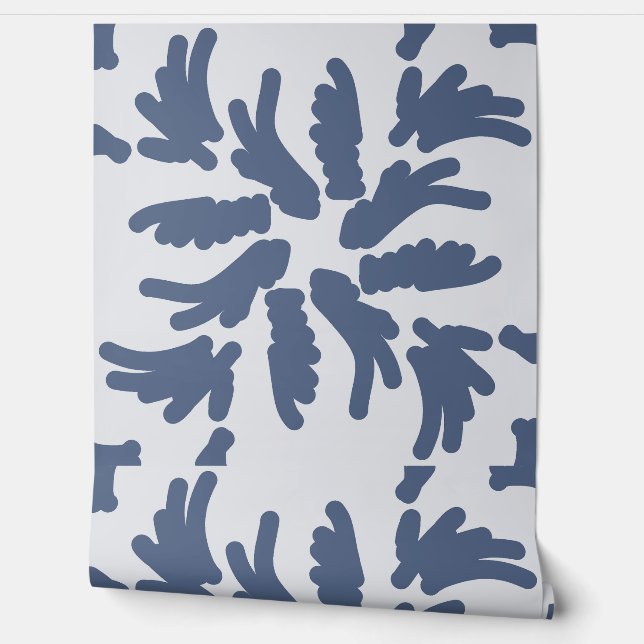 An elegant grey "Ratti_Creative_Arts" wallpaper (Unrolling)