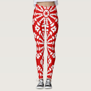 An elegant seamless "Ratti_Creative_Arts" Leggings